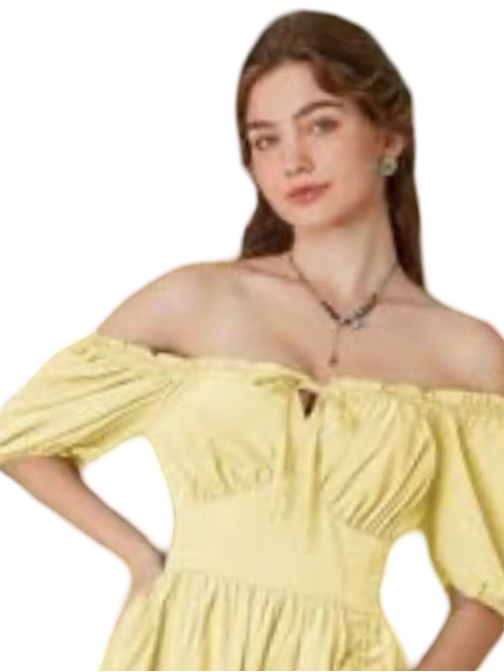 Scarlet Darkness Renaissance Maxi Yellow Dress Corset Dress Size M NWT - Picture 2 of 11